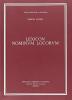 Lexicon nominum locorum