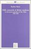 Dalla comunit� al diritto moderno. La formazione giuridica di Max Weber 1882-1889