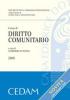Corso di diritto comunitario