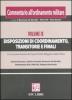 Commentario all'ordinamento militare vol.9