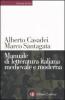 Manuale di letteratura italiana medievale e moderna