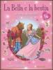 La Bella e la Bestia. Un libro che scintilla! Con adesivi