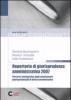 Repertorio di giurisprudenza amministrativa 2007. Percorso storiografico degli orientamenti di diritto amministrativo