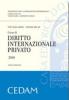 Corso di diritto internazionale privato