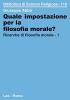 Ricerche di filosofia morale vol.1