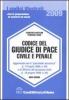 Codice del giudice di pace civile e penale