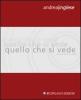 Quello che si vede