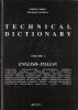 Technical dictionary-Dizionario tecnico. Con CD-ROM