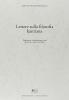 Lettere sulla filosofia kantiana