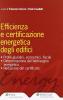 Efficienza e certificazione energetica degli edifici