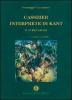 Cassiver interprete di Kant e altri saggi