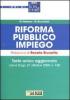 Riforma pubblico impiego