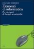 Elementi di informatica. Per studenti di facolt� umanistiche
