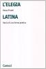 L' elegia latina