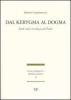 Dal Kerygma al dogma. Studi sulla cristologia dei Padri