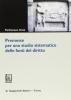 Premesse per uno studio sistematico delle fonti del diritto