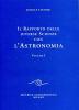 Il rapporto delle diverse scienze con l'astronomia vol.1