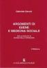 Argomenti di igiene e medicina sociale per la Facolt� di scienze della formazione