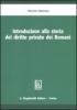 Introduzione alla storia del diritto privato dei romani