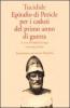 Epitafio di Pericle per i caduti del primo anno di guerra