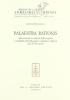 Palaestra rationis. Discussioni su natura della copula e modalit� nella filosofia �Scolastica� tedesca del XVII secolo