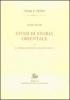 Studi di storia orientale vol.2
