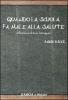 Quando la scuola fa male alla salute