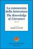 La conoscenza della letteratura-The knowledge of literature vol.6