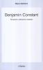 Benjamin Constant. Rivoluzione, costituzione, progresso