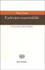 Il principio responsabilit�. Un'etica per la civilt� tecnologica