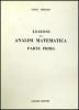 Lezioni di analisi matematica vol.1