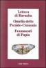 Lettera di Barnaba-Omelia dello Pseudo-Clemente-Frammenti di Papia