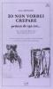 Io non vorrei crepare pr�ma d� �g� �st... Ediz. multilingue