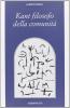 Kant filosofo della comunit�