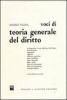 Voci di teoria generale del diritto