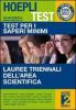 Hoepli test. Test per i saperi minimi. Per le lauree triennali dell'area scientifica vol.2