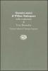 Quaranta sonetti di William Shakespeare