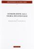 Introduzione alle teoria dei linguaggi