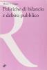 Politiche di bilancio e debito pubblico