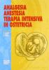 Analgesia, anestesia, terapia intensiva in ostetricia