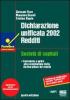 Dichiarazione unificata 2002. Redditi