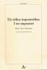 De tribus impostoribus-I tre impostori. Mos�, Ges�, Maometto. Testo latino a fronte