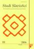 Studi slavistici. Ediz. multilingue (2006) vol.3