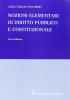 Nozioni elementari di diritto pubblico e costituzionale