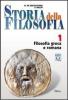 Storia della filosofia. Vol. 1-2. Filosofia greca e romana. Filosofia medievale cristiana. Con espansione online. Per le Scuole superiori