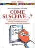 Come si scrive...?