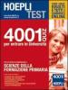4001 quiz. Scienze della formazione primaria