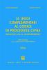 Le leggi complementari al Codice di procedura civile. Annotate con la giurisprudenza 2006