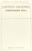 Carteggio 1911