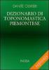 Dizionario di toponomastica piemontese